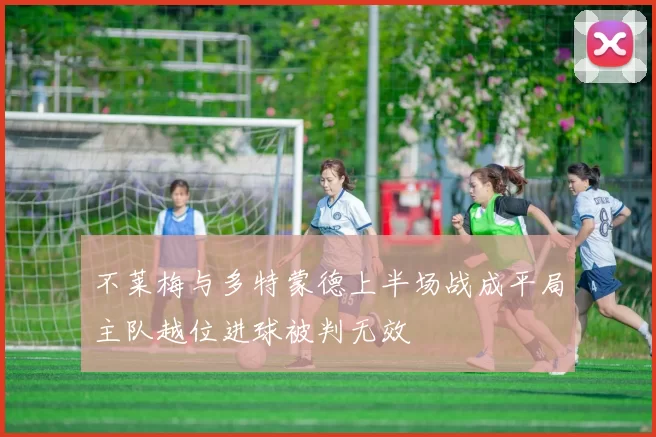 不莱梅与多特蒙德上半场战成平局主队越位进球被判无效